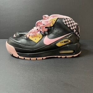 Air Max 90 Boot Gs Black Pink Youth 5.5Y 2007